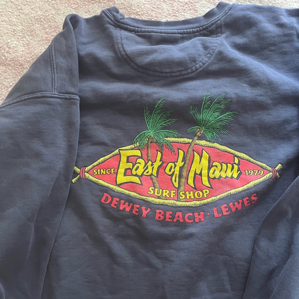 East of Maui Surf Sweatshirt - Navy